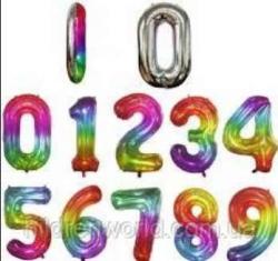 Цифры 80 см омбре