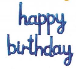 Надписи happy birthday цельные