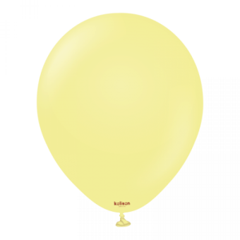 Шарик Kalisan Макарун Желтые 025, Macaron Yellow 18" (48 см) 11830050