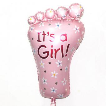 Шарик нога It's a Girl(розовая)