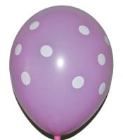 Горошек розовый 12"(30см)