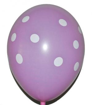 Горошек розовый 12"(30см)