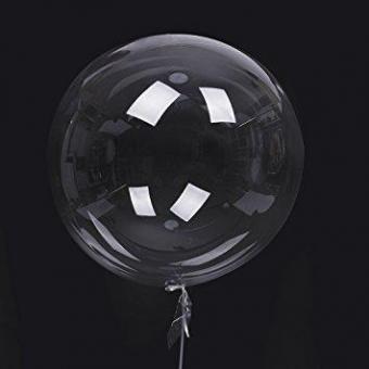 Шарик Bubble прозрачный 8" (Bobo) красная пачка