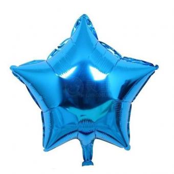 Звезда 18 дюймов (45х45см) синяя Китай