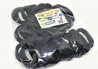№1136 Резинка черная 30-ка, диам. 4.5см