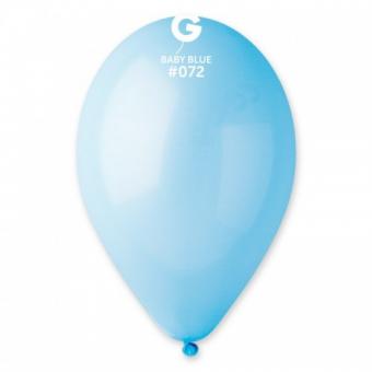 Шары Gemar G110/72 12" нежно голубой(Baby Blue)
