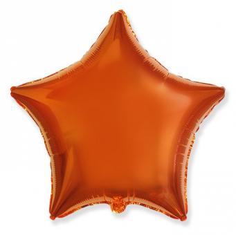 Звезда 18 дюймов(45х45см) оранжевая FLEXMETAL