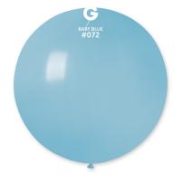 Шарик G220/72 31"(80см.)нежно голубой(Baby Blue)