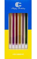 Набор свечей для торта 6шт микс новые