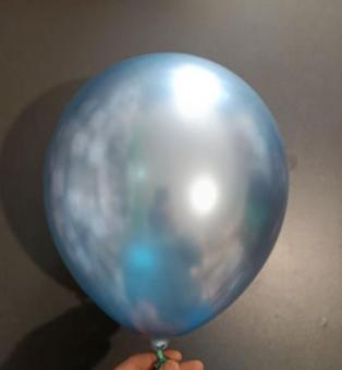 Хром Китай 12"(30см) голубой