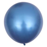 Шарики Хром Китай Латексные Китай 18" (45см) синий