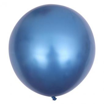 Шарики Хром Китай Латексные Китай 18" (45см) синий