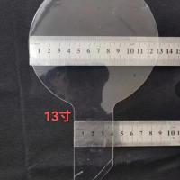 Шарик Bubble прозрачный 13" (Bobo) красная пачка