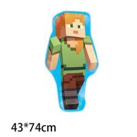 Фольгированный шар Майнкрафт(Minecraft) СТИВ новый 43х74см. (УП)