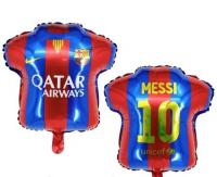 Фольгированный шарик Форма Messi 60 х 50 см. Китай