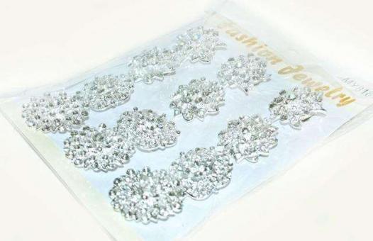 №1812 Брошки серебро круглые