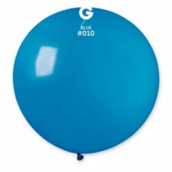 Латексные шарики Gemar, G30 без полос Синие 10/31" (80 см)