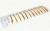 №2695 Невидимка золото