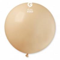 Латексные шарики Gemar, G30 без полос Телесные 69/31" (80 см)
