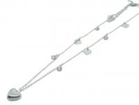 №30012 Цепочка XuPing серебро 0.1х38см