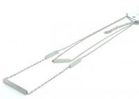 №30017 Цепочка XuPing серебро 0.1х33см