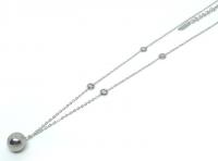 №30018 Цепочка XuPing серебро 0.1х40см