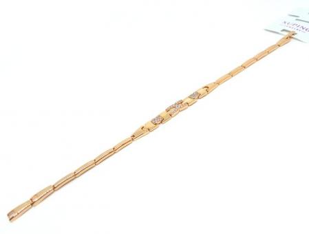 №30023 Браслет XuPing золото 0.25х18см