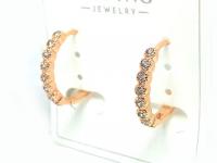 №30057 Сережки XuPing золото 1.7см