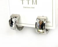 №30229 Серьги XuPing серебро 1.3см