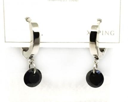 №30230 Серьги XuPing серебро 1.9см