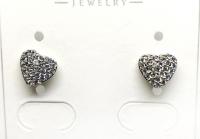 №30243 Серьги XuPing серебро 0.65см