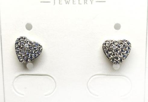 №30243 Серьги XuPing серебро 0.65см