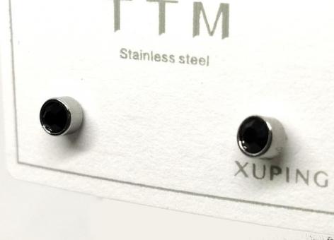 №30245 Сережки XuPing срібло 0.3см