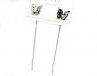 №30253 Сережки ХuPing серебро 6.3см