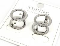 №30255 Сережки ХuPing серебро 1.1см