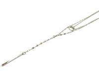 №30325 Цепочка серебро XuPing 44х0.1см