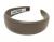 №3123 Обруч єкошкіра коричн. шир.4см