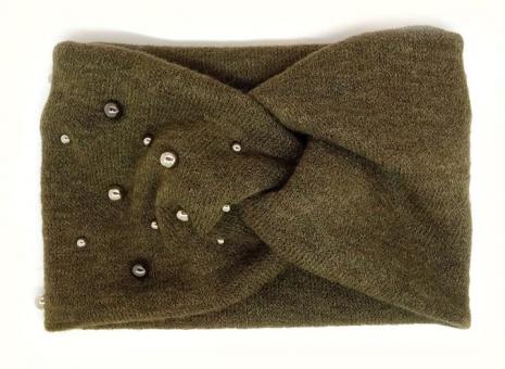 №3771 Ангора бусинки хаки 20х13см