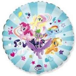 Шарик фольгированный FLEXMETAL  круг пони “My Little Pony” 18"  401587
