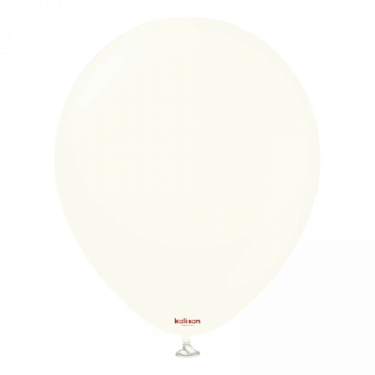 Шарик Kalisan Ретро Белый 039, RETRO WHITE 12" (30 см) 11280181