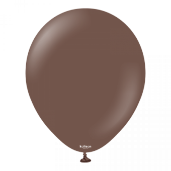 Шарик Kalisan Пастель Шоколадный 014, Chocolate Brown 5" (13 см) 10523451