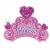 Шар фольгированный Тиара Принцеса Happy Birthday Princess, 34 " Грабо УП (85589)
