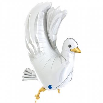 Шар фольгированный Свадебный Голуб 3D, 37 " УП (73020)