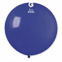 Латексные шарики Gemar, G30 без полос Темно-синие 46/31" (80 см)