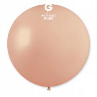 Латексні кульки Gemar, G30 Пастель Туманний розовий 99/31" (80 см)