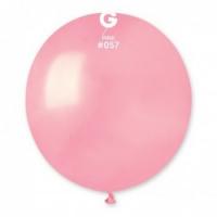 Латексные шарики Gemar, G19 Пастель 57/19" Pink без полос