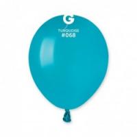 Латексные шарики Gemar, Пастель A50-068/5" Темно-бирюзовые