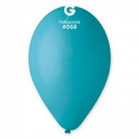 Латексные шарики Gemar, Пастель G110-068/12" Темно-бирюзовые