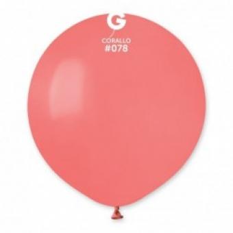 Латексные шарики Gemar, Пастель G150-078/19" Коралловый