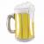 Шар фольгированный Бокал пива, 34 " УП (15442)